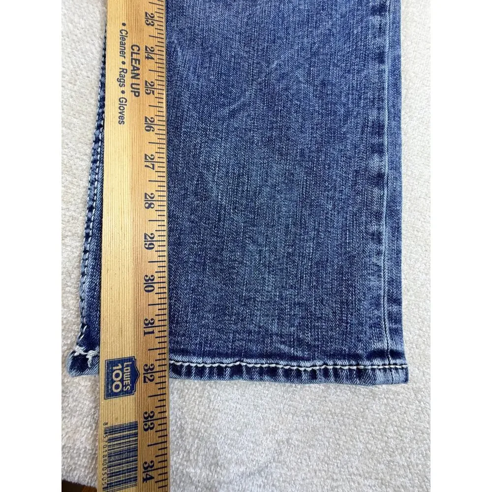 BKE Men's Blue 34x32 Jake Straight Leg Denim Jeans Western Casual Classic Pants